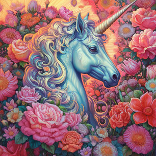 Magic Unicorn Party Poster