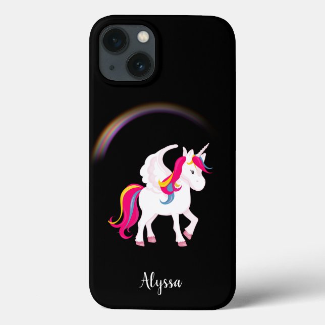Magic Unicorn Personlig Fodral-Mate iphone case (Baksida)