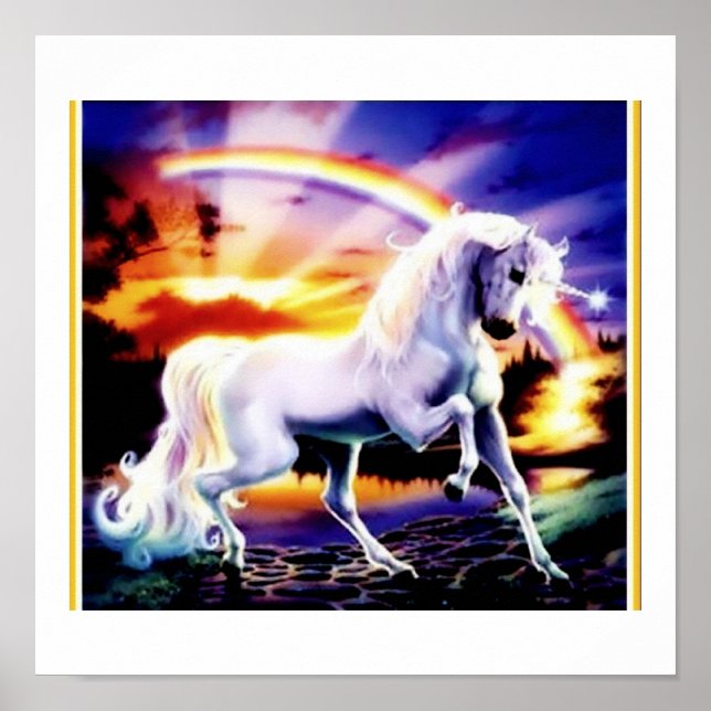 Magic Unicorn Poster (Framsidan)