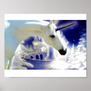 Magic Unicorn Poster