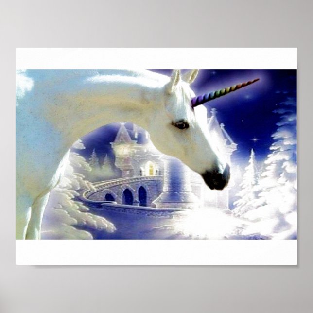 Magic Unicorn Poster (Framsidan)