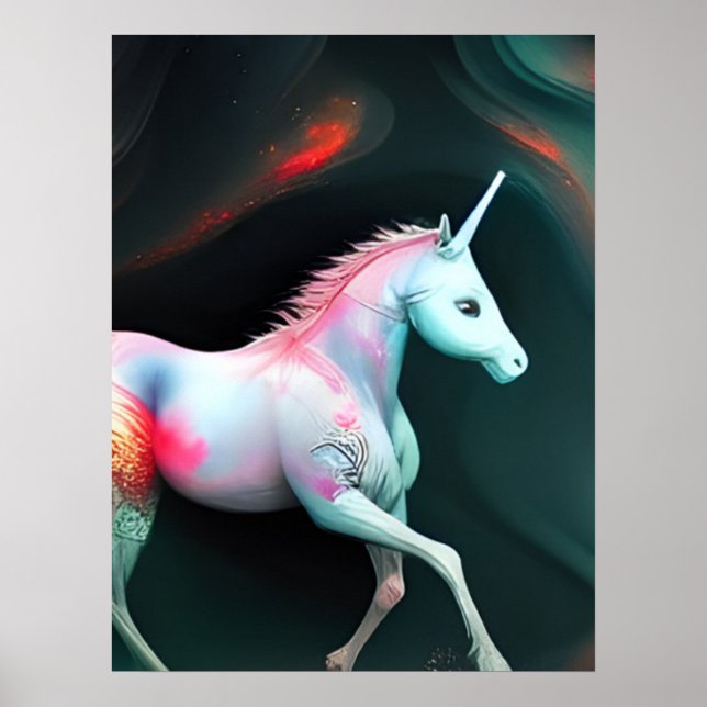 Magic Unicorn Poster (Framsidan)