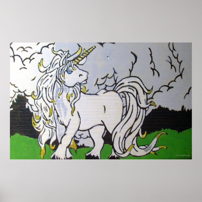Magic Unicorn Poster (Framsidan)