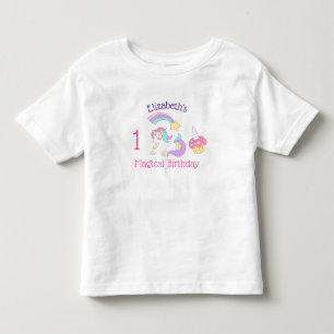 Magic Unicorn Rainbow Shooting Star & Cupcoa T-shirt