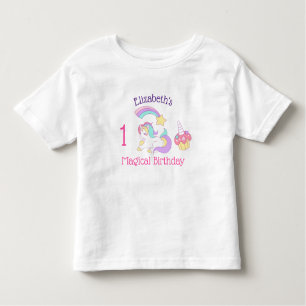 Magic Unicorn Rainbow Shooting Star & Cupcoa Tee