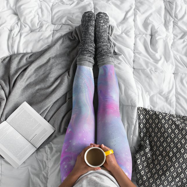 Magic Unicorn Rosa Blue Leggings (Skapare uppladdad)