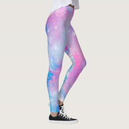 Magic Unicorn Rosa Blue Leggings