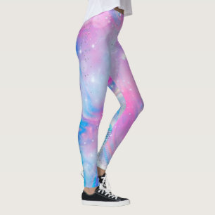 Magic Unicorn Rosa Blue Leggings