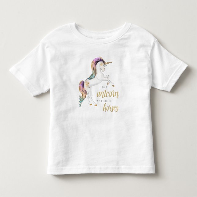 Magic Unicorn Shirt T Shirt (Framsida)