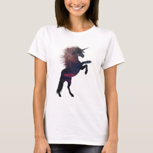 Magic Unicorn Space Nebula T Shirt