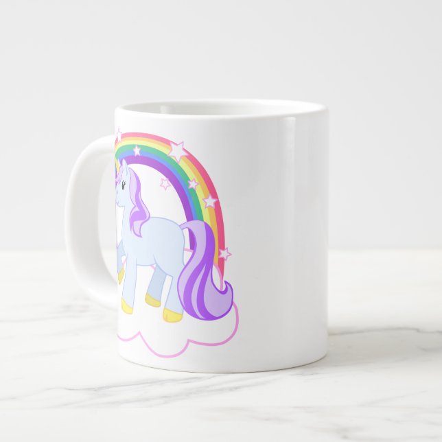 Magic Unicorn Specialty mugg Jumbo Mugg (Framsida vänster)