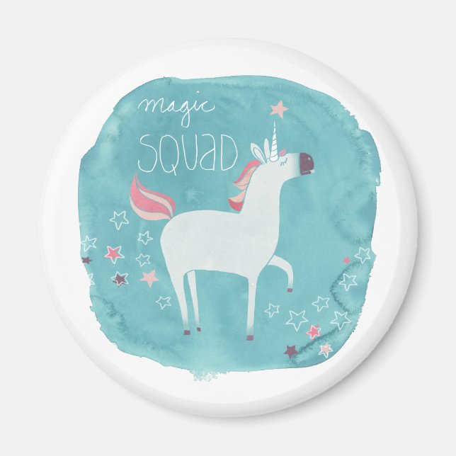 Magic Unicorn Squad Magnet (Framsidan)