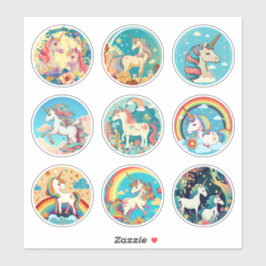 Magic Unicorn Stickers Klistermärken