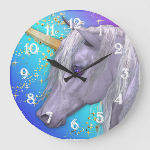 Magic Unicorn Stor Klocka