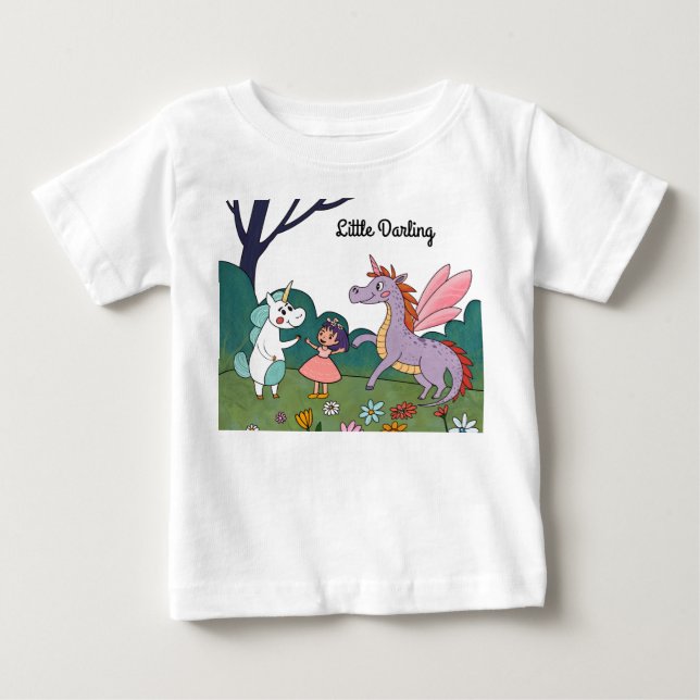 Magic Unicorn T Shirt (Framsida)