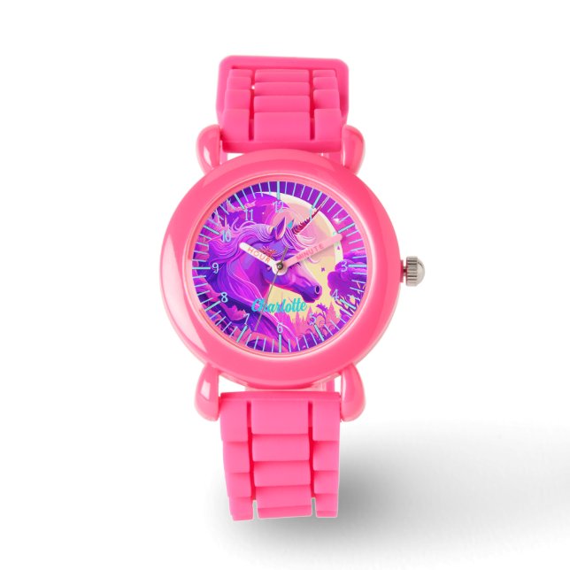 Magic Unicorn under Moonlight Armbandsur (Framsida)