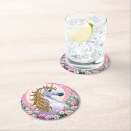Magic Unicorn Underlägg Papper Rund