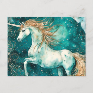 Magic Unicorn Vykort