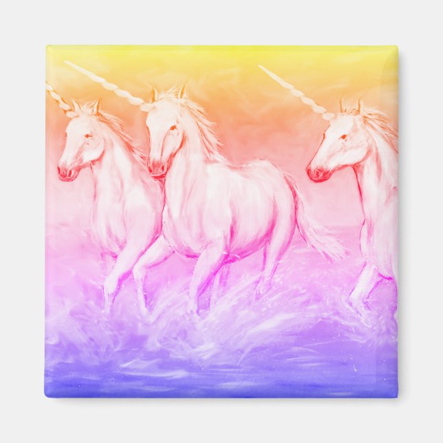 Magic Unicorns Magnet (Framsidan)