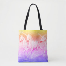 Magic Unicorns Tote Bag Tygkasse