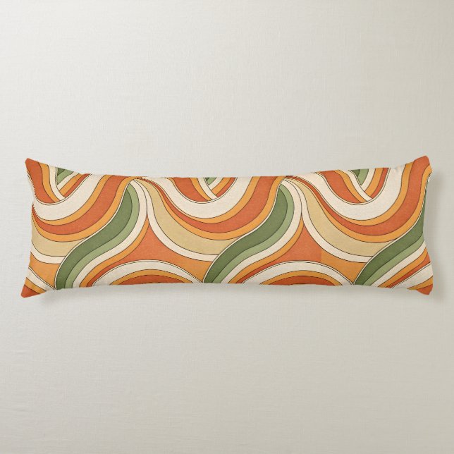 Magic Vågar Mönster Kroppskudde (Framsidan)