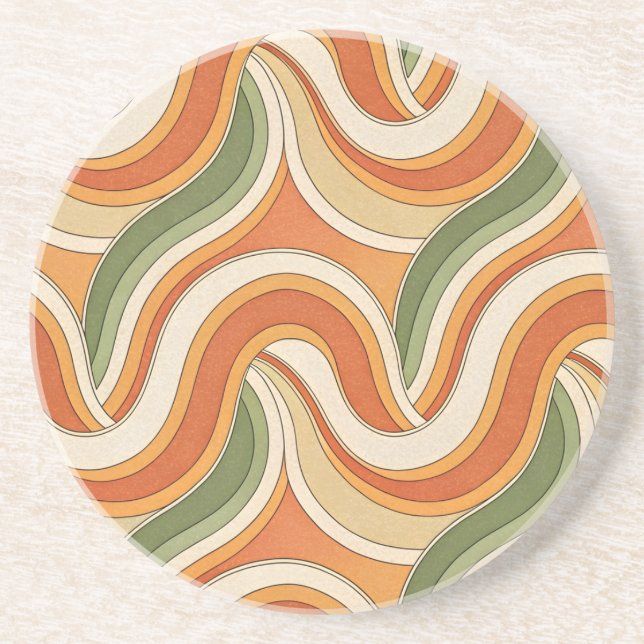 Magic Vågar Mönster Underlägg (Framsidan)