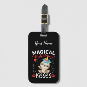 Magic Valentines Kisses Bagagebricka