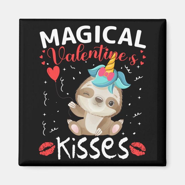 Magic Valentines Kisses Magnet (Framsidan)