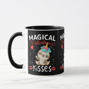 Magic Valentines Kisses Mugg