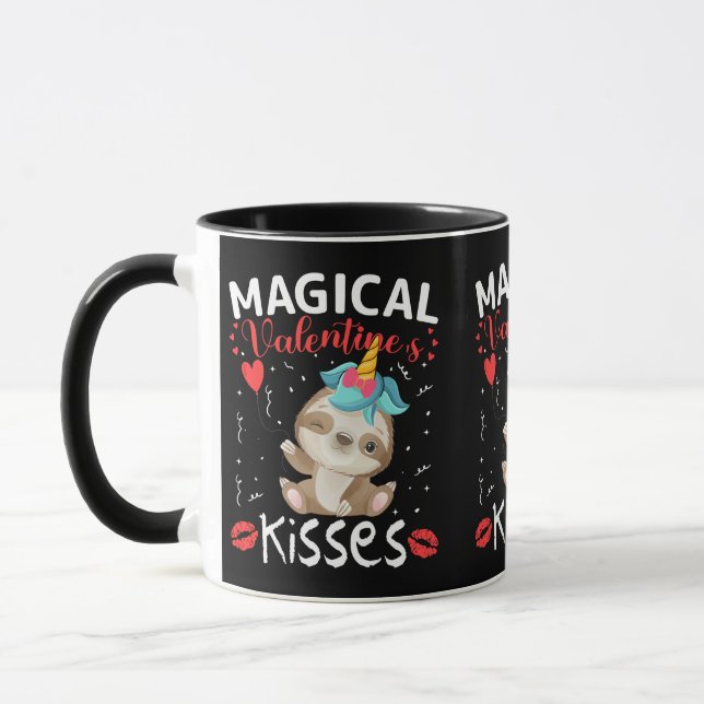 Magic Valentines Kisses Mugg (Vänster)