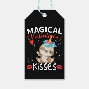 Magic Valentines Kisses Presentetikett