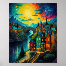 Magic Village Art