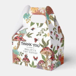 Magic Watercolor Cute Ladybug Girls Birthday Presentaskar