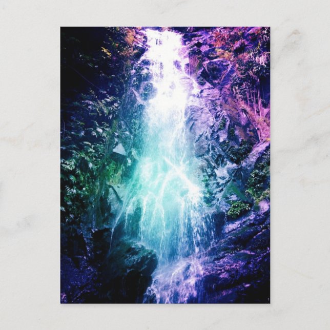 Magic Waterfall-vykort Vykort (Framsida)