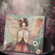Magic Whimsical Fairy & Blomsterträdgård med offer