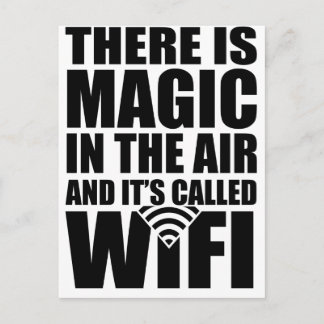 Magic wifi vykort