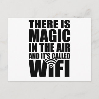 Magic wifi vykort