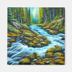 Magic Wilderness Bubbling Brook Magnet