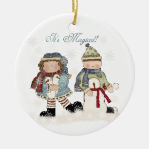 Magic Winter Helgdag Keepsaké Ornament