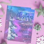 Magic Winter Wonderland Corporate jul Party Inbjudningar<br><div class="desc">Gå in i ett vinterland med vår inbjudan till julfest till anpassadet. Utformningen har ett mousserande Julgran, som symboliserar säsongens ljus och hopp, som ställs mot en mesmarsande bakgrund av rosa, lila och blått nyanser. Kom ihåg att inbjudan är anpassade till kostym ditt företags behov och estetik. Låt oss göra...</div>