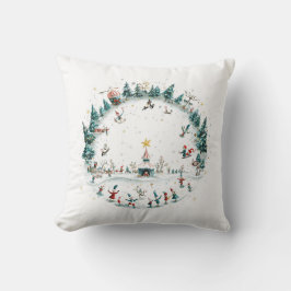Magic Winter Wonderland Decorative Pillow Kudde