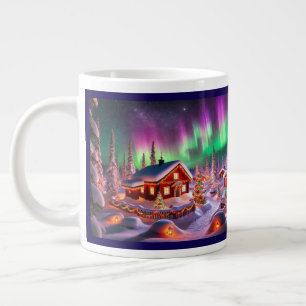 Magic Winter Wonderland: Santa's Village Jumbo Mugg
