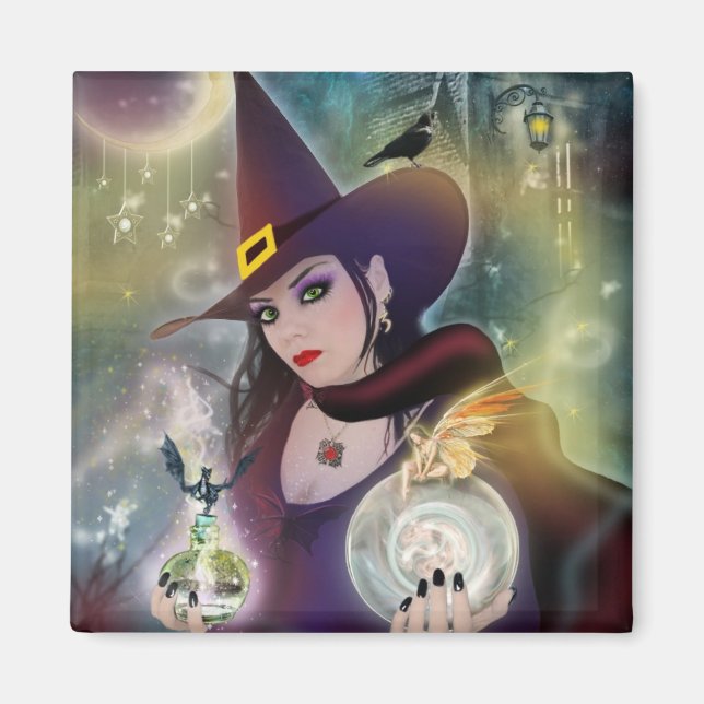 Magic Witch Magnet (Framsidan)