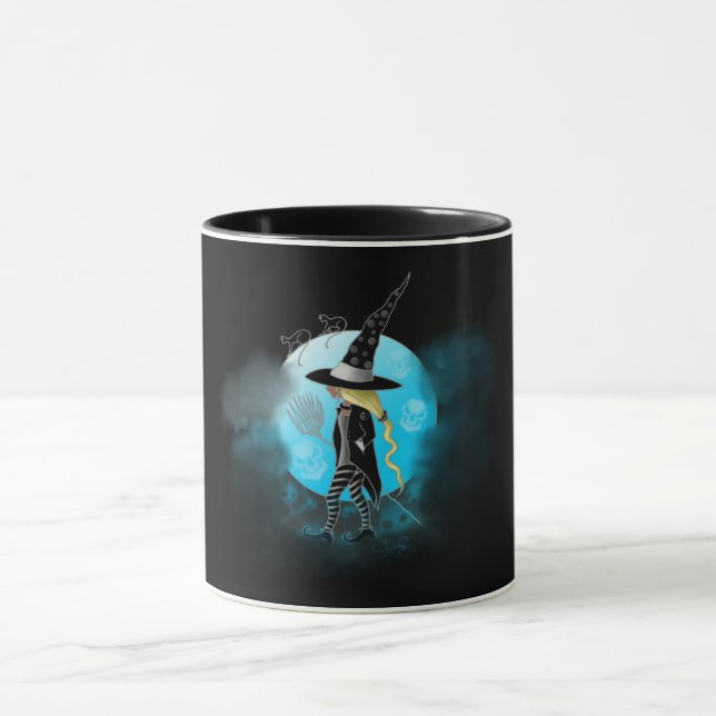 Magic Witch och Cats Mugg (Center)