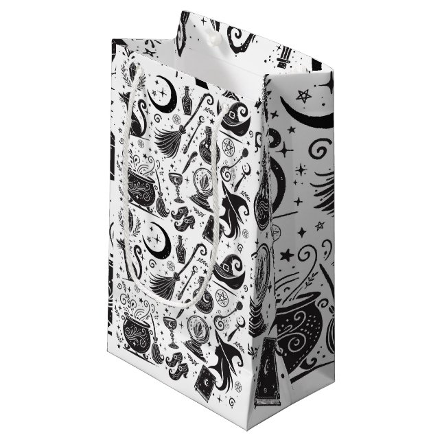 Magic Witch Whimsical Wiccan Pagan Party (Framsidan Vinklad)