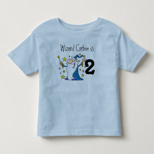 Magic Wizard Anpassade Birthday T-shirt