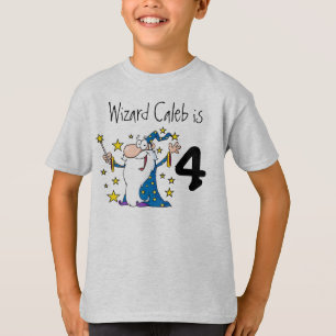 Magic Wizard Anpassade Birthday T-shirt