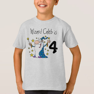 Magic Wizard Anpassade Birthday T-shirt