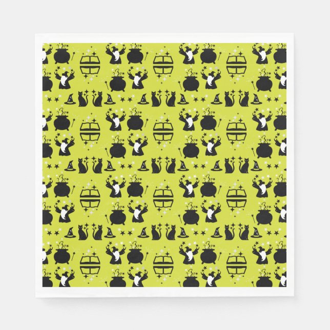 Magic Wizard Home Decor Pappersservett (Framsidan)