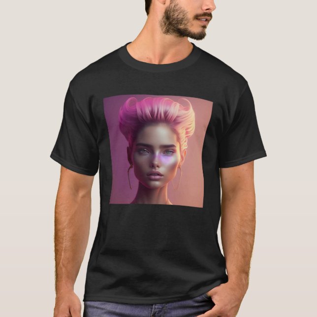 Magic Woman Witchcraft Sorceress Fantasy W T Shirt (Framsida)